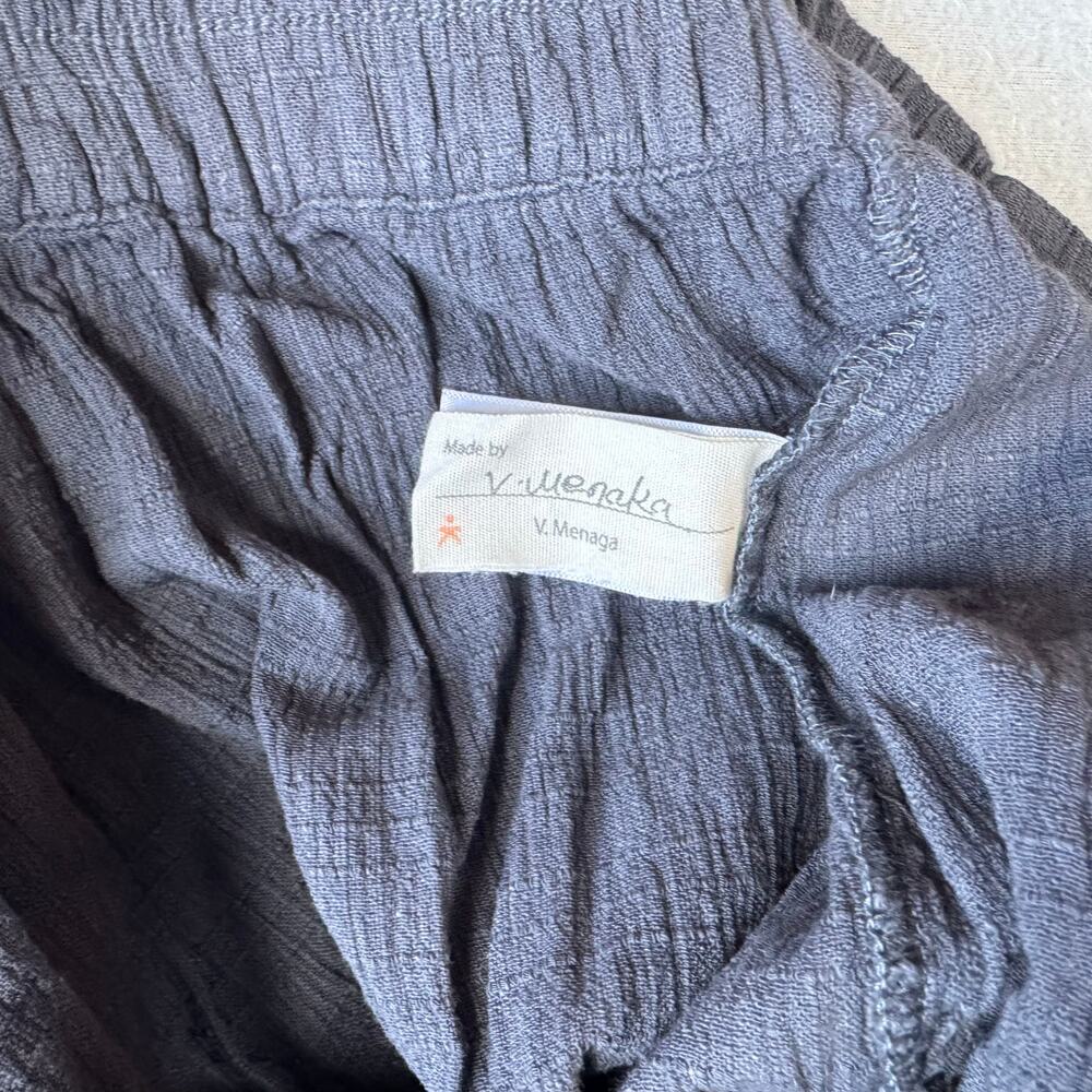 Known Supply Women's 100% Organic Cotton Gray Pull On Sterling Pants - Large‎ - Picture 10 of 10